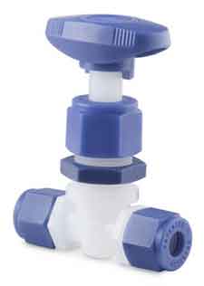 PFA Needle Valve